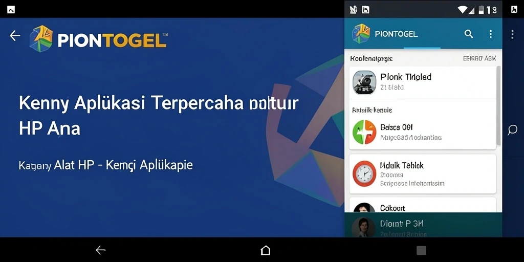 Screenshot antarmuka utama PIONTOGEL yang menampilkan fitur kunci aplikasi.